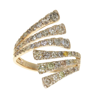 Bague en or et Diamant fancy SI2 (CIRARI)