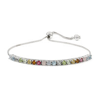 Bracelet en argent et Topaze bleu Suisse