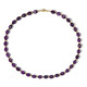 Collier en argent et Quartz pourpre