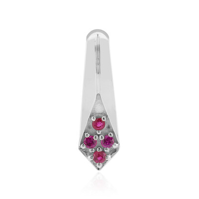 Pendentif en argent et Rubis de Birmanie (Pallanova)