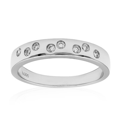 Bague en platine et Diamant SI2 (G)