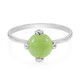 Bague en argent et Chrysoprase impériale