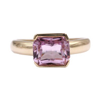 Bague en or et Kunzite