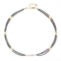 Collier en argent et Perle blanche de culture d'eau douce