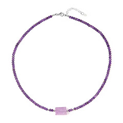 Collier en argent et Améthyste
