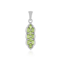 Pendentif en argent et Péridot de l'Arizona