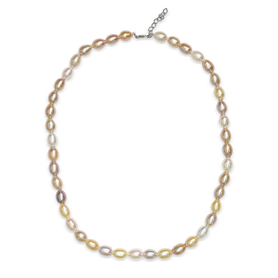 Collier en argent et Perle de culture d'eau douce (TPC)