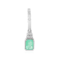 Pendentif en argent et Emeraude de Russie