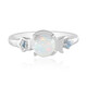 Bague en argent et Opale Welo