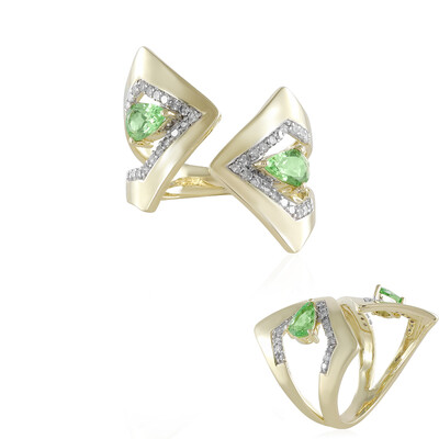 Bague en or et Grenat Tsavorite (de Melo)