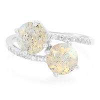 Bague en argent et Spectrolite