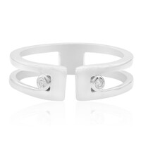 Bague en argent et Diamant I1 (G)