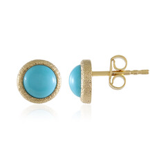 Boucles d'oreilles en argent et Turquoise Sleeping Beauty (Faszination Türkis)