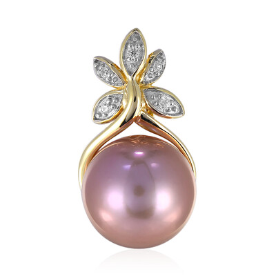 Pendentif en argent et Perle Ming (TPC)