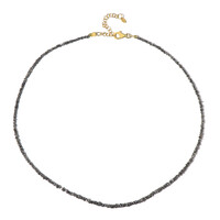 Collier en argent et Diamant couleur argent
