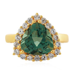 Bague en argent et Fluorite d'Esperanza