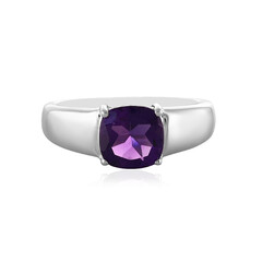 Bague en argent et Améthyste