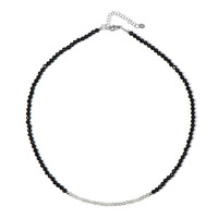 Collier en argent et Onyx noir