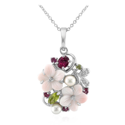 Collier en argent et Nacre