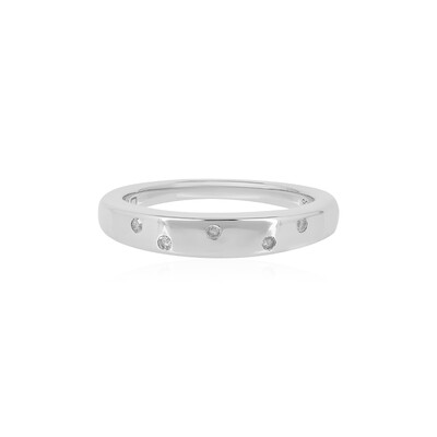 Bague en argent et Diamant I2 (I)