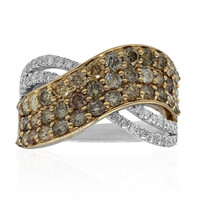 Bague en or et Diamant fancy SI2 (CIRARI)