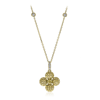 Collier en or et Diamant SI2 jaune (CIRARI)