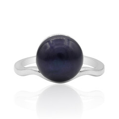 Bague en argent et Perle de culture d'eau douce (TPC)
