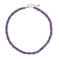 Collier en argent et Améthyste
