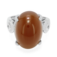 Bague en argent et Aragonite de Capillitas