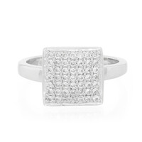 Bague en argent et Zircon
