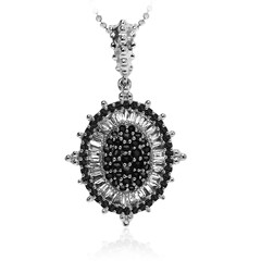 Collier en argent et Topaze blanche (Dallas Prince Designs)