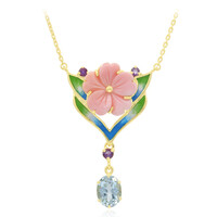 Collier en argent et Nacre