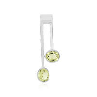 Pendentif en argent et Quartz de l'Ouro Verde