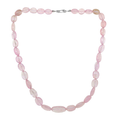 Collier en argent et Morganite
