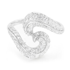 Bague en argent et Zircon
