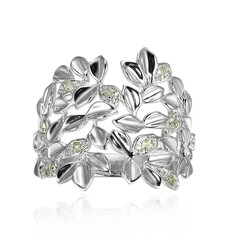 Bague en argent et Péridot