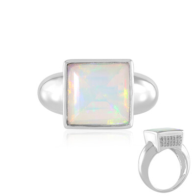 Bague en argent et Opale Welo (de Melo)