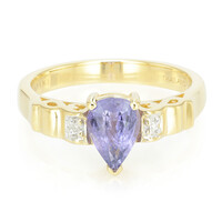 Bague en or et Saphir non chauffé (AMAYANI)