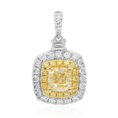 Pendentif en or et Diamant SI jaune (CIRARI)