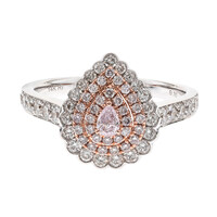 Bague en or et Diamant rose I1 (CIRARI)