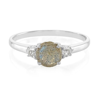 Bague en argent et Spectrolite