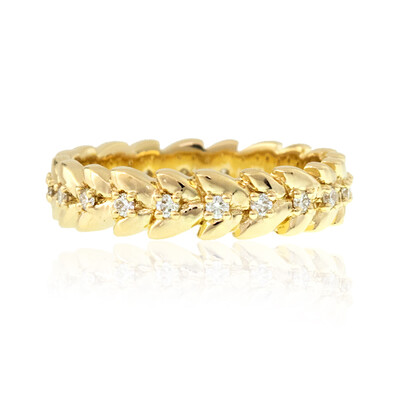 Bague en or et Diamant Flawless (F) (LUCENT DIAMONDS)
