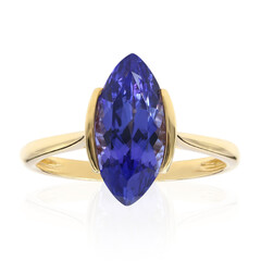 Bague en or et Tanzanite AAA (CIRARI)