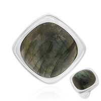 Bague en argent et Labradorite