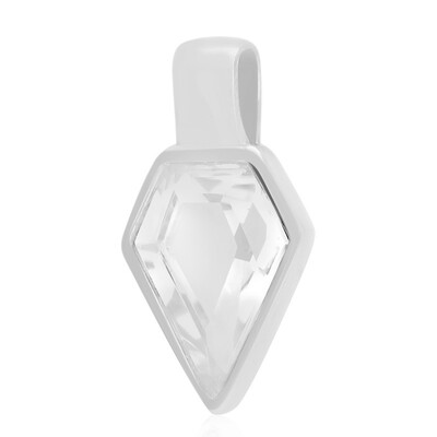 Pendentif en argent et Quartz blanc