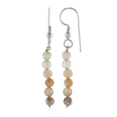 Boucles d'oreilles en argent et Pierre de lune de Kangayam