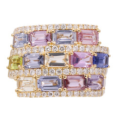Bague en or et Saphir (CIRARI)