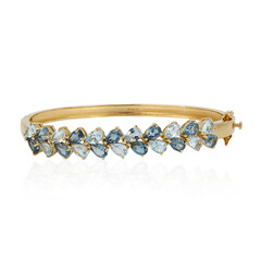 Bracelet en argent et Topaze bleu ciel