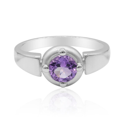 Bague en argent et Améthyste