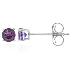 Boucles d'oreilles en argent et Topaze raisin